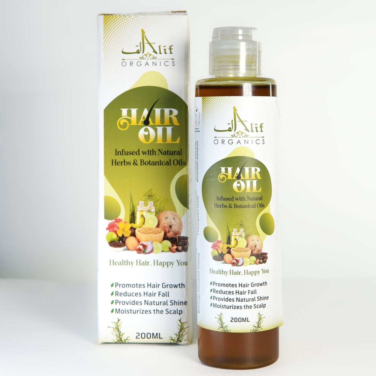 Alif Organics Natural Hair Oil | 200ML