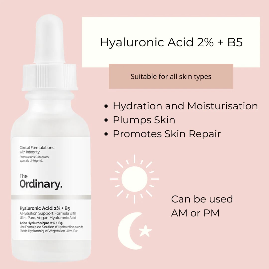 The Ordinary HA + B5 Hydrating Serum