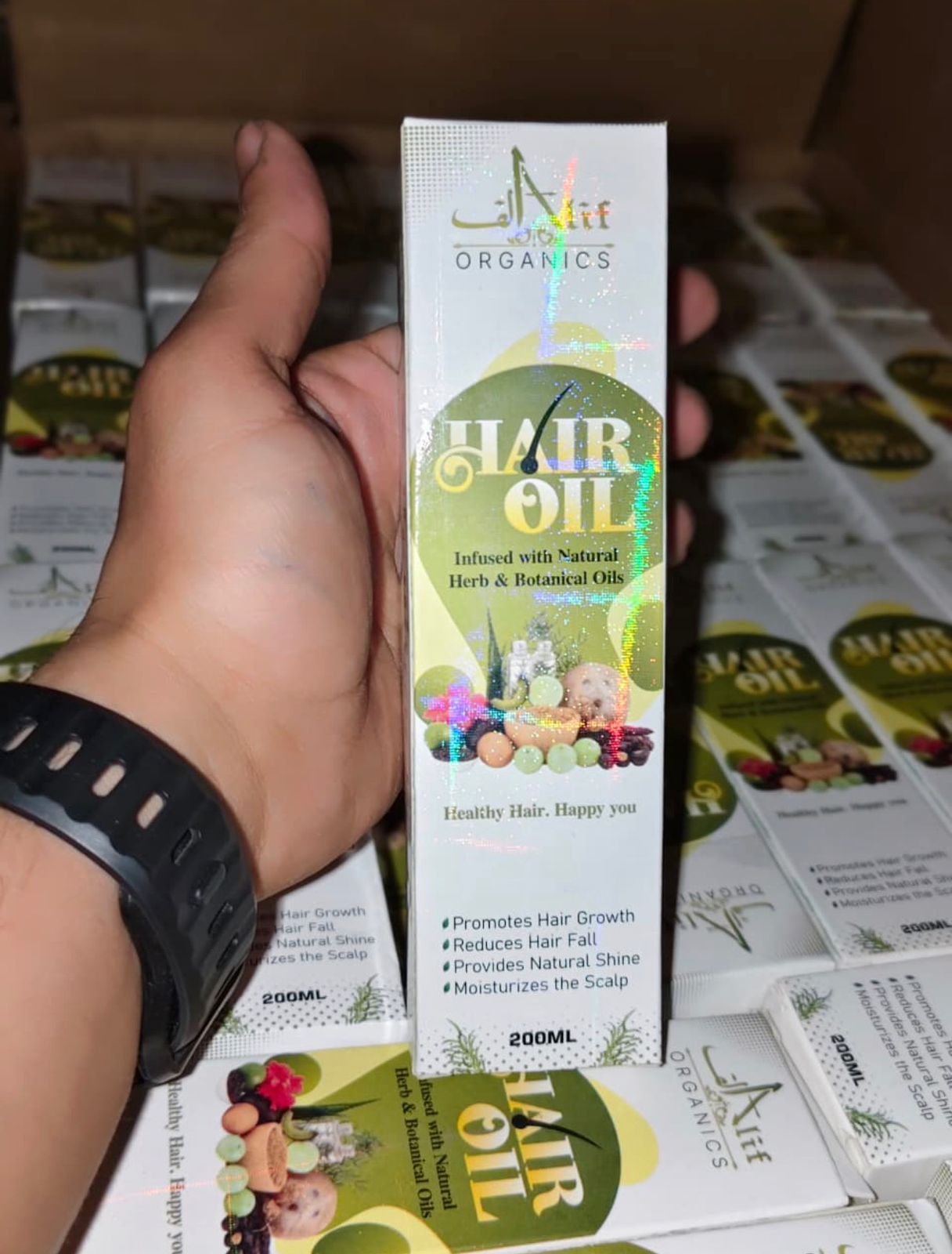 Alif Organics Natural Hair Oil | 200ML