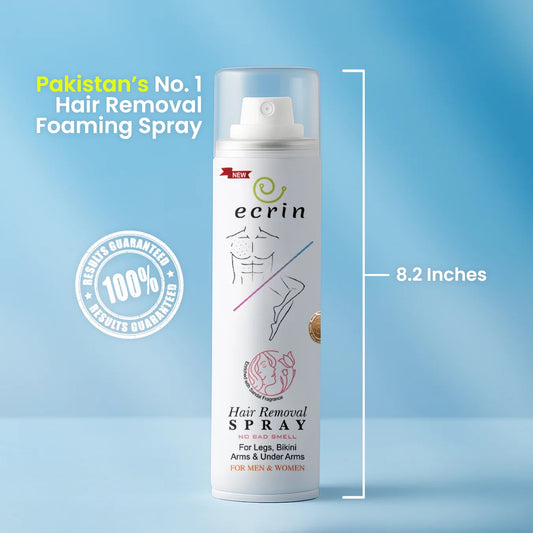 New Ecrin Hair Removal Foaming Spray - (200ml)