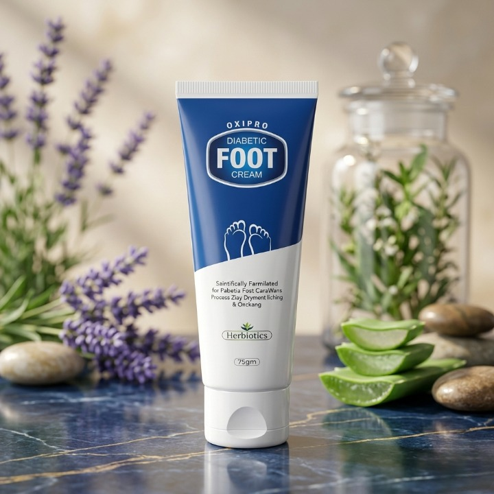 Herbiotics Oxipro Diabetic Foot Cream | 75g