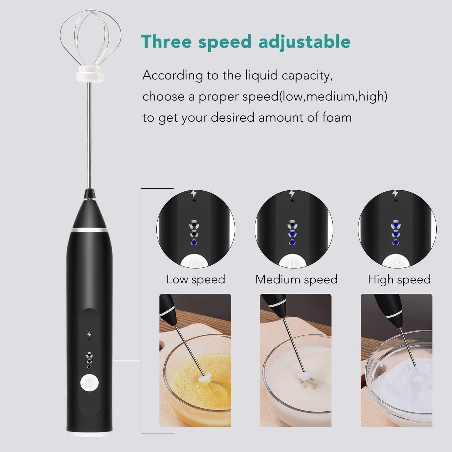 2-in-1 Coffee & Milk Frother