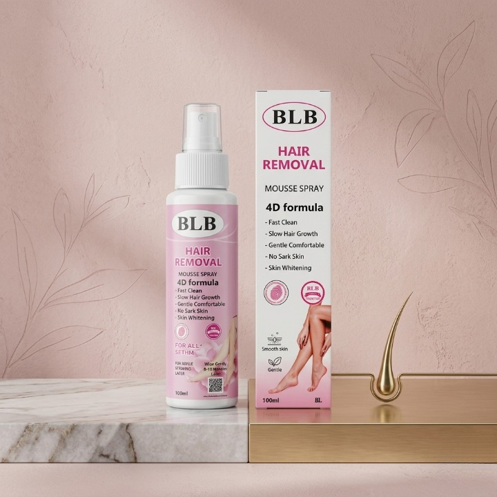 BLB Hair Removal Mousse Spray l (100ml)