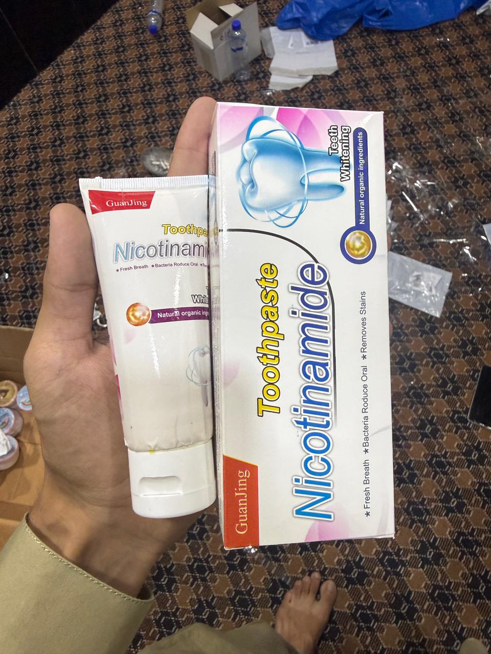 GuanJing Nicotinamide Teeth Whitening Toothpaste –  80ml