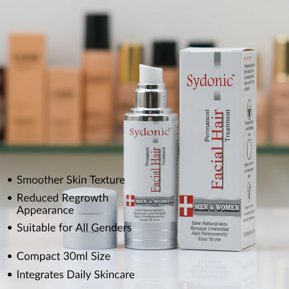 Sydonic Permanent Facial Hair Treatment – 30ml
