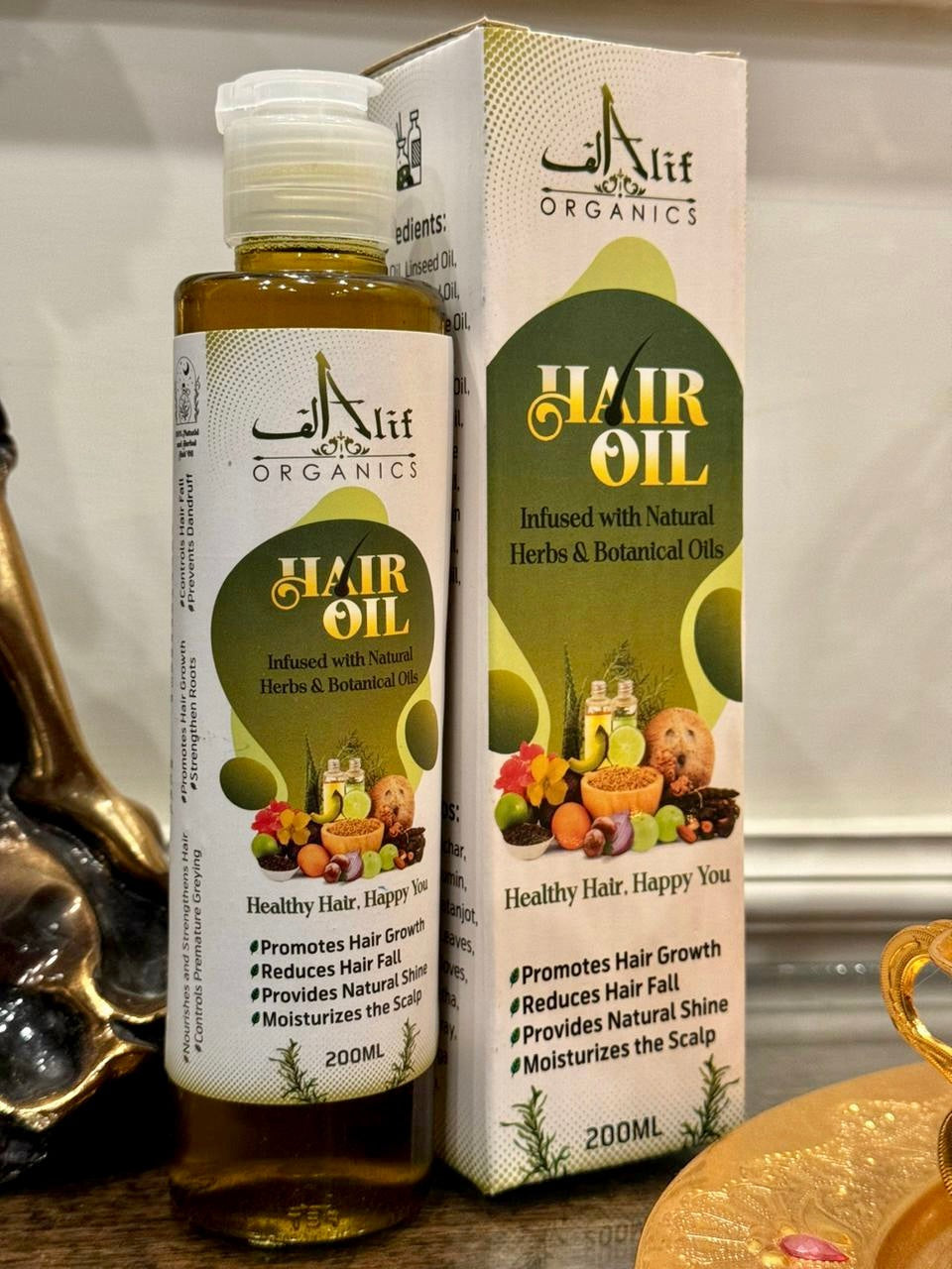 Alif Organics Natural Hair Oil | 200ML