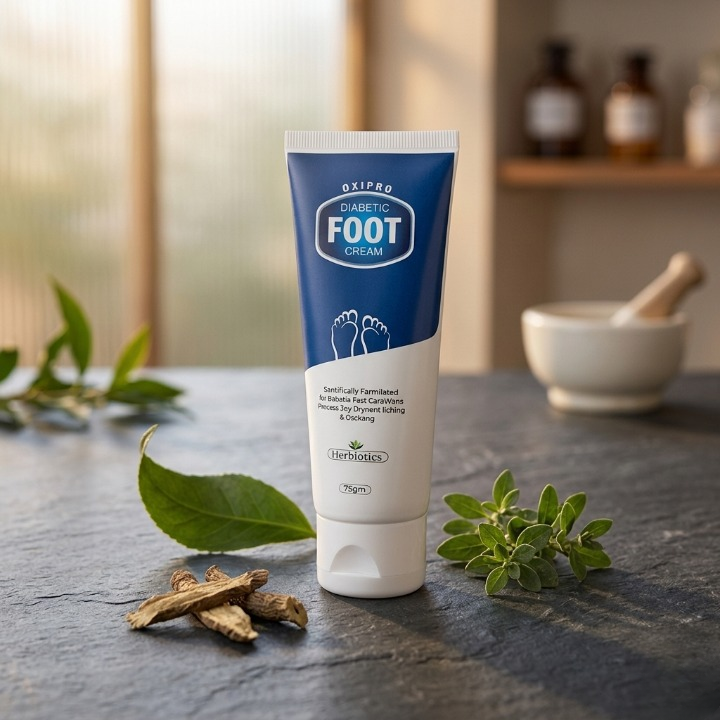 Herbiotics Oxipro Diabetic Foot Cream | 75g